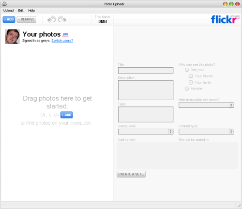 Flickr Uploadr 3.0.5